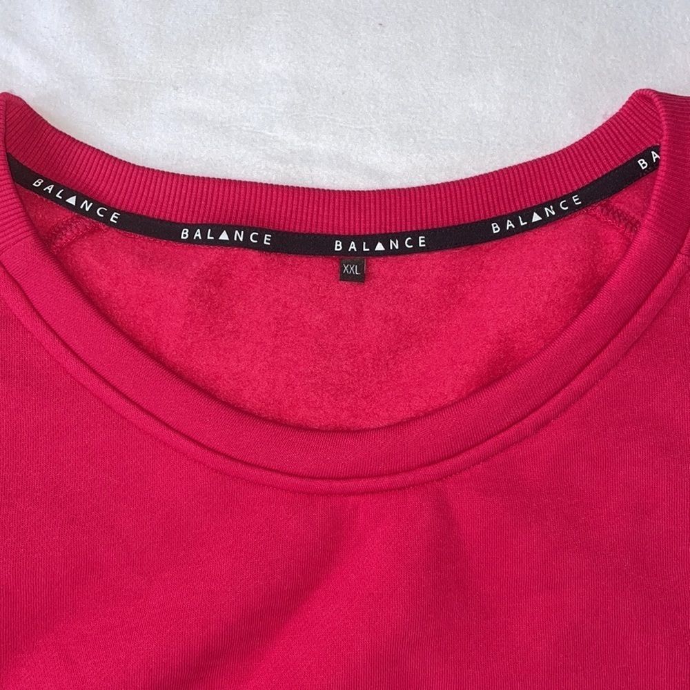 Balance Athletica Pink Cropped Sweatshirt XL - Picture 6 of 12